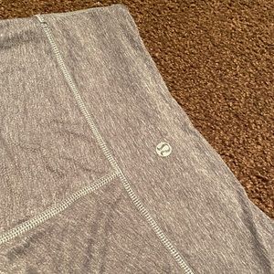 Lululemon Heather Gray Leggings